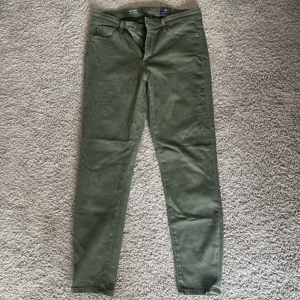 Adriano Goldschmied Olive Green jeans